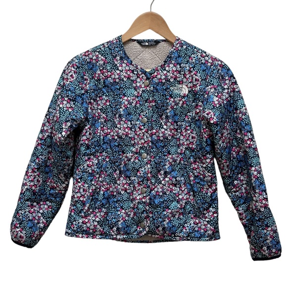 The North Face Penelope Sherpa Quilted Floral Jacket - Picture 1 of 13